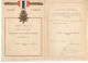 certificaat Ereteken voor Orde en Vrede Petrus Josephus van Brunschot 13-03-1924